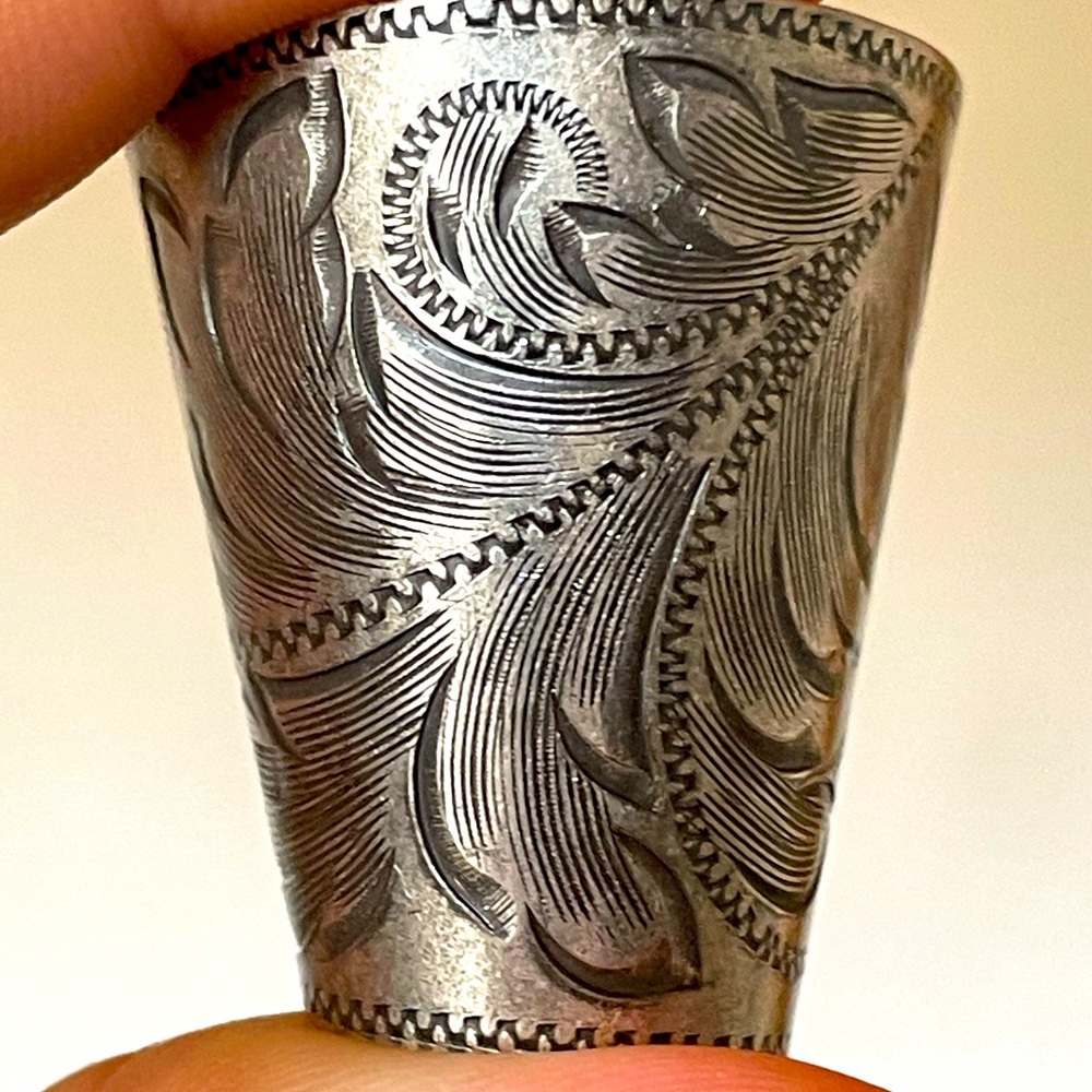 RRL Engraved Bandanna Slider